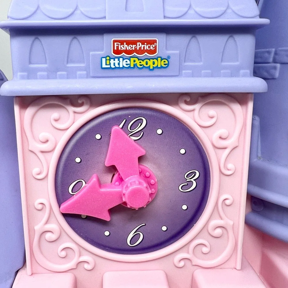 Vintage Fisher Price Little People Disney Princess Songs Palace‎ Musical Castle